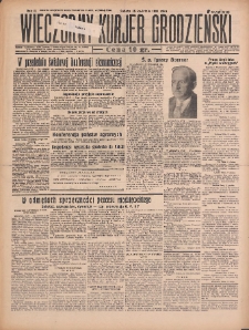 Wieczorny Kurjer Grodzieński 1933.04.15 R.2 Nr104