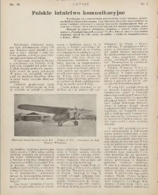 Polskie lotnictwo komunikacyjne