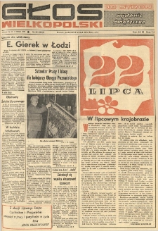 Głos Wielkopolski. 1975.07.21-22 R.31 nr161 Wyd.AB