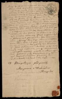 Akta sądowe bracławskie, winnickie z 18-19 w. z archiwum Świeykowskich. Vol. 1