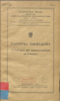 Statystyka samorządowa