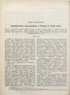 Spółdzielnie mleczarskie w Polsce w 1929 roku