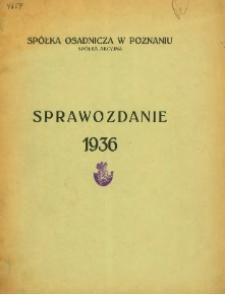 Sprawozdanie za osiemnasty rok obrachunkowy 1936