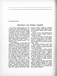 Rozbudowa sieci kanałów miejskich