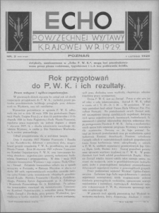 Rok przygotowań do P.K.W. i ich rezultaty