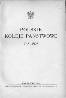 Polskie Koleje Państwowe 1918-1928