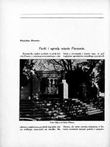 Parki i ogrody miasta Poznania