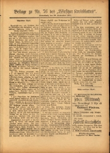 Beilage zu Nr.76 des „Wirsitzer Kreisblattes” 1901.09.28