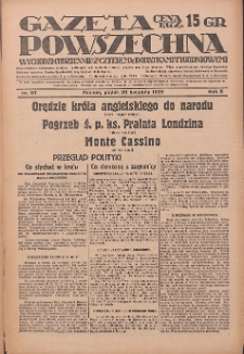 Gazeta Powszechna: wychodzi codziennie z czterema dodatkami tygodniowemi 1929.04.26 R.10 Nr97