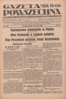Gazeta Powszechna: wychodzi codziennie z czterema dodatkami tygodniowemi 1929.05.24 R.10 Nr118