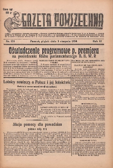 Gazeta Powszechna 1934.08.03 R.17 Nr174