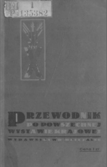 Przewodnik po wystawie: Powszechna Wystawa Krajowa w roku 1929 w Poznaniu