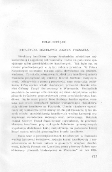 Struktura handlowa miasta Poznania
