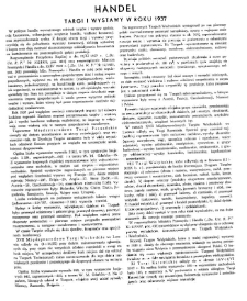 Targi i Wystawy w roku 1937