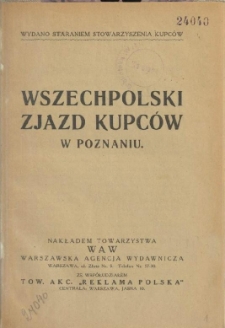 Wszechpolski Zjazd Kupc&oacute;w w Poznaniu