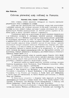 Ochrona pierwotnej szaty roślinnej na Pomorzu