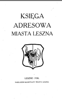 Księga adresowa miasta Leszna