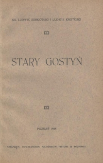 Stary Gostyń