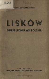 Lisków : dzieje jednej wsi polskiej