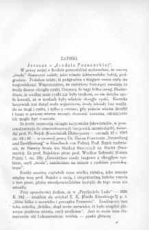 Jeszcze o Środzie Poznańskiej