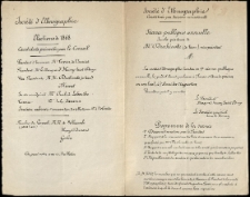 Société d'Ethnographie [...] Séance publique annuelle [...] Mr Duchinski (de Kiew) [...]