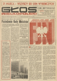 Głos Wielkopolski. 1976.03.20-21 R.32 nr65 Wyd.A