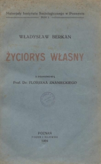 Życiorys własny