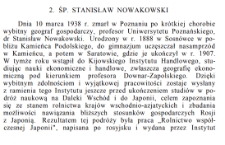 Śp. Stanisław Nowakowski