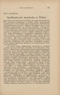 Spółdzielczość niemiecka w Polsce