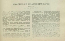 Spółdzielnie rolniczo-handlowe