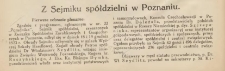 Z Sejmiku spółdzielni w Poznaniu