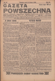 Gazeta Powszechna 1928.02.08 R.9 Nr31