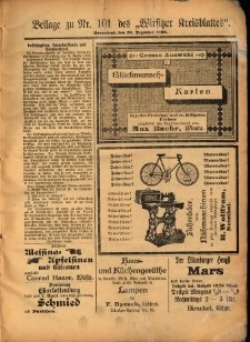 Beilage zu Nr.12.20 des „Wirsitzer Kreisblattes” 1902.12.20