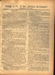 Beilage zu Nr.35 des „Wirsitzer Kreisblattes” 1903.05.06