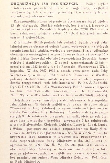 Organizacja izb rolniczych