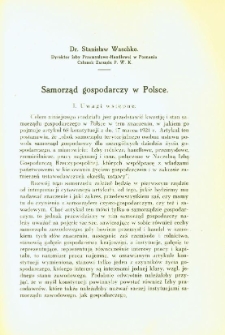 Samorząd gospodarczy w Polsce