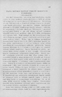 Zarys historii rozwoju Targów Zbożowych w Poznaniu (dokończenie)