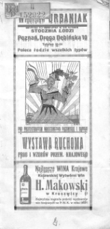 Urzędowy przewodnik i spis wystawców Wystawy Ruchomej Prób i Wzorów Przemysłu Krajowego: wydany z okazji 100-nej jubileuszowej wystawy w Bydgoszczy 1-22 czerwca 1930