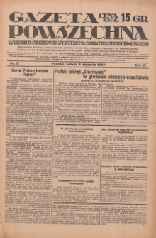Gazeta Powszechna 1930.01.04 R.11 Nr3