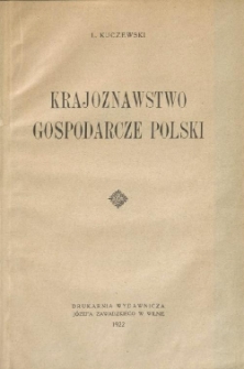 Krajoznawstwo gospodarcze Polski