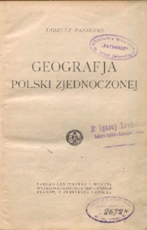 Geografja Polski zjednoczonej