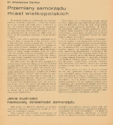 Przemiany samorządu miast wielkopolskich