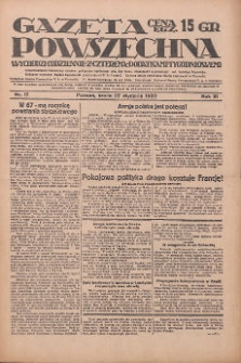 Gazeta Powszechna 1930.01.22 R.11 Nr17