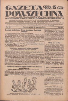 Gazeta Powszechna 1930.01.31 R.11 Nr25