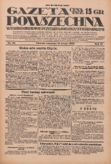 Gazeta Powszechna 1930.02.16 R.11 Nr39