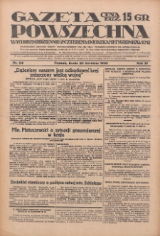 Gazeta Powszechna 1930.04.23 R.11 Nr94