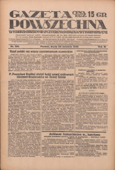 Gazeta Powszechna 1930.04.30 R.11 Nr100