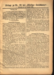 Beilage zu Nr.99 des „Wirsitzer Kreisblattes” 1903.12.16