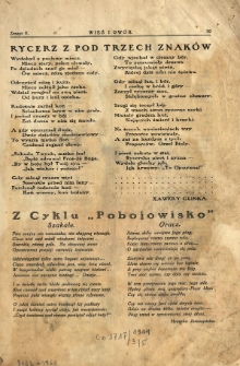 Wieś i Dwór : dwutygodnik ilustrowany. 1914 R.3 z.5