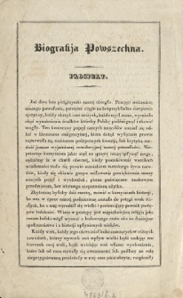 Biografija Powszechna : Prospekt